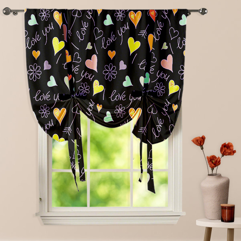 Užuolaidų rišikliai – pastoralinio stiliaus, poliesterio pluoštas, pritaikomi