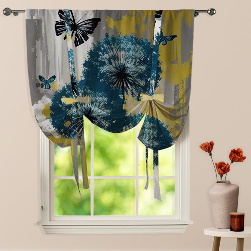 Užuolaidų rišikliai – pastoralinio stiliaus, poliesterio pluoštas, pritaikomi