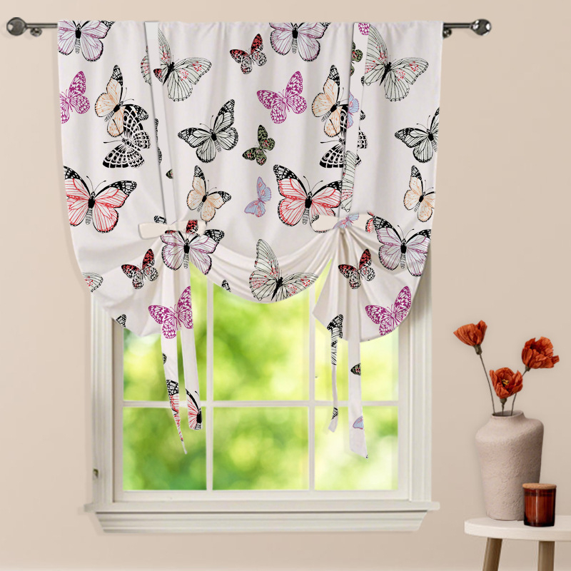 Užuolaidų rišikliai – pastoralinio stiliaus, poliesterio pluoštas, pritaikomi