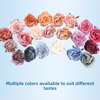 Užuolaidų dirželiai su dirbtinėmis rožių gėlėmis, Ming qian, poliesteris, šiuolaikinis minimalistinis stilius