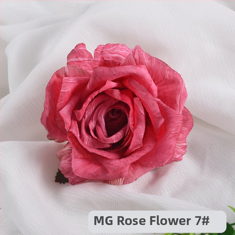 Užuolaidų dirželiai su dirbtinėmis rožių gėlėmis, Ming qian, poliesteris, šiuolaikinis minimalistinis stilius