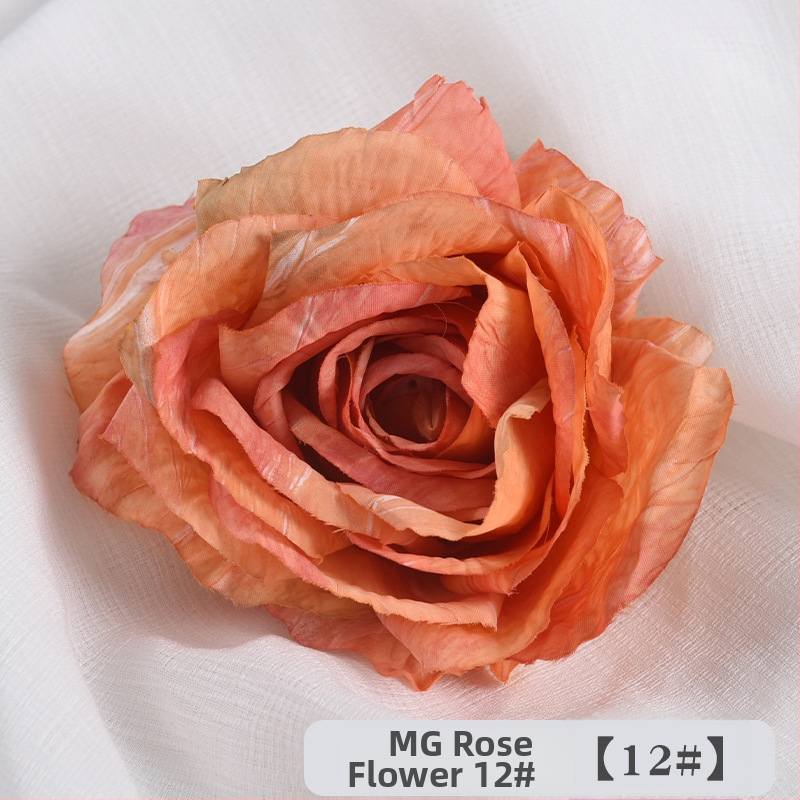 Užuolaidų dirželiai su dirbtinėmis rožių gėlėmis, Ming qian, poliesteris, šiuolaikinis minimalistinis stilius