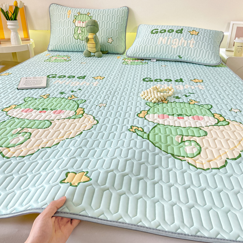 Latekso miego kilimėlis su silkscreen gėlių raštu; natūralus lateksas, latekso sudėtis 80-90%, šiuolaikinis minimalistinis stilius