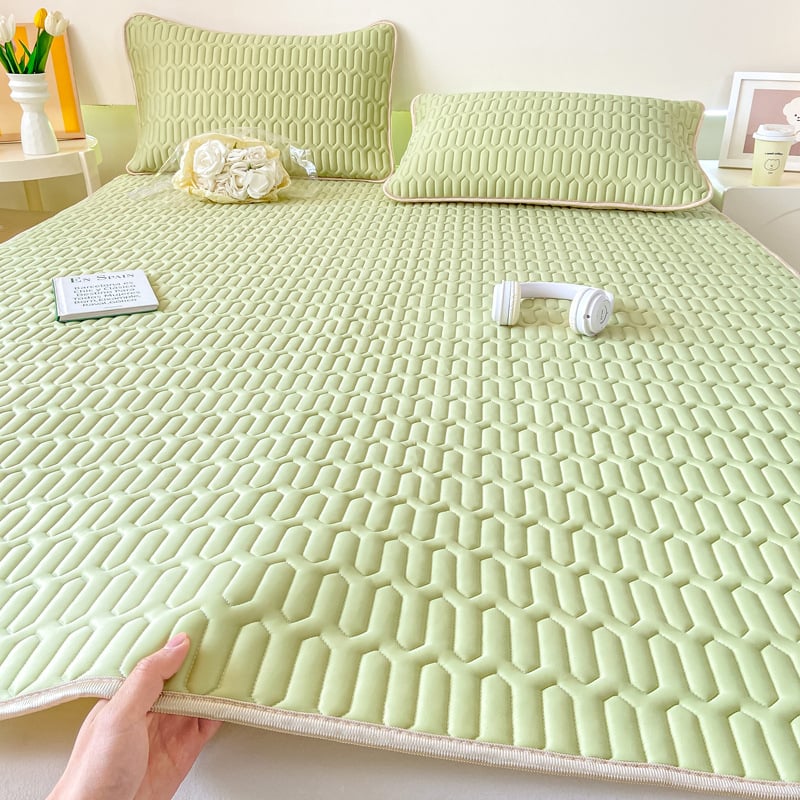 Latekso miego kilimėlis su silkscreen gėlių raštu; natūralus lateksas, latekso sudėtis 80-90%, šiuolaikinis minimalistinis stilius