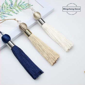 Užuolaidų kutai pakabukas su kamuoliu — audinys, paprastas ir šiuolaikiškas stilius, prekės ženklas ohter, kodas Tta1021460783