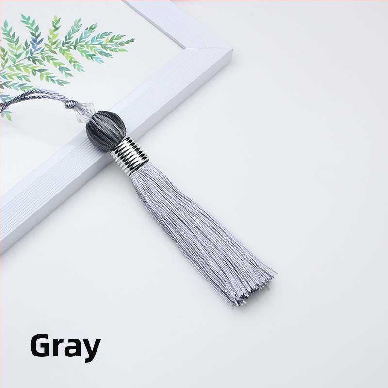 Užuolaidų kutai pakabukas su kamuoliu — audinys, paprastas ir šiuolaikiškas stilius, prekės ženklas ohter, kodas Tta1021460783