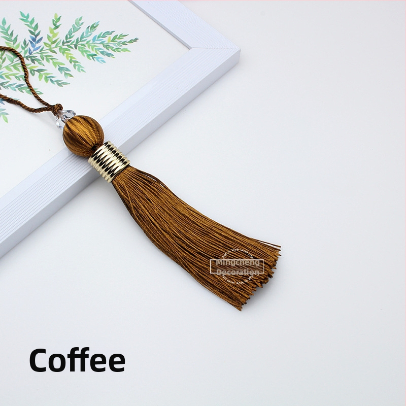 Užuolaidų kutai pakabukas su kamuoliu — audinys, paprastas ir šiuolaikiškas stilius, prekės ženklas ohter, kodas Tta1021460783