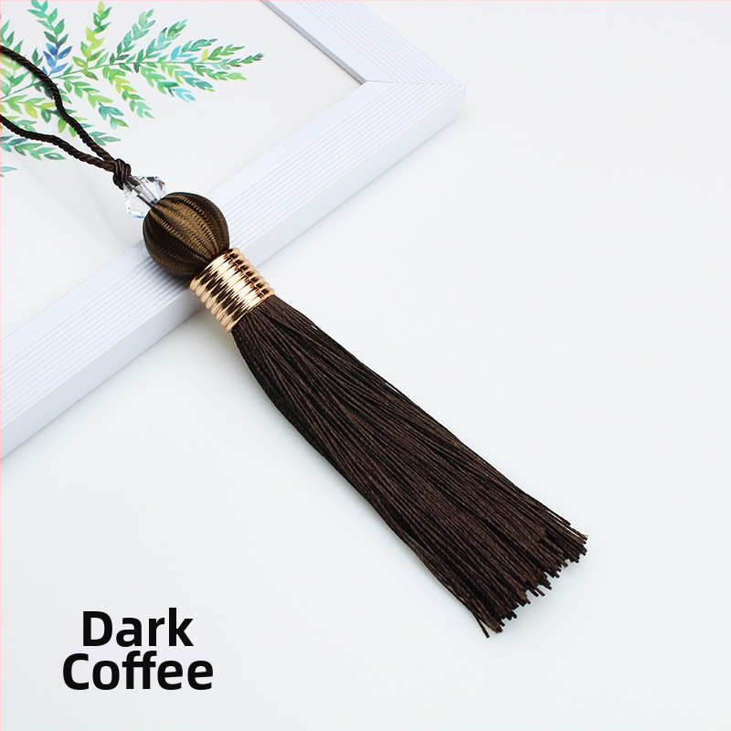 Užuolaidų kutai pakabukas su kamuoliu — audinys, paprastas ir šiuolaikiškas stilius, prekės ženklas ohter, kodas Tta1021460783