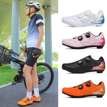 Kalnų ir kelių dviračių bateliai, unisex, be užrakinimo, suderinami su plokščiais pedalas, greitai džiūstantys, kvėpuojantys, neslystantys