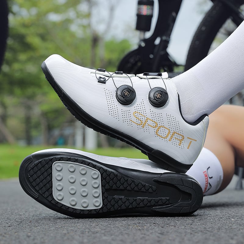 Kalnų ir kelių dviračių bateliai, unisex, be užrakinimo, suderinami su plokščiais pedalas, greitai džiūstantys, kvėpuojantys, neslystantys