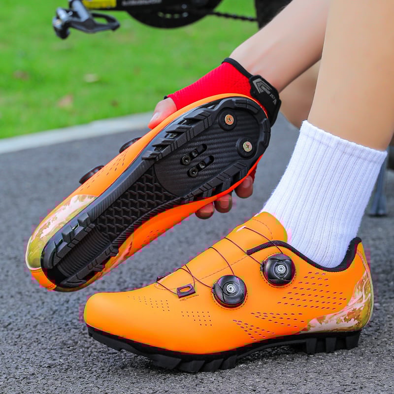 Kalnų ir kelių dviračių bateliai, unisex, be užrakinimo, suderinami su plokščiais pedalas, greitai džiūstantys, kvėpuojantys, neslystantys