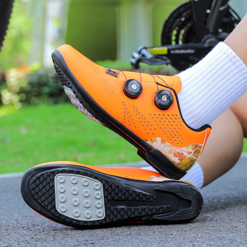 Kalnų ir kelių dviračių bateliai, unisex, be užrakinimo, suderinami su plokščiais pedalas, greitai džiūstantys, kvėpuojantys, neslystantys