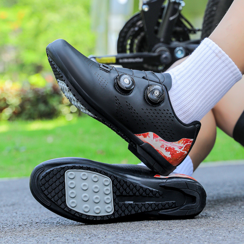 Kalnų ir kelių dviračių bateliai, unisex, be užrakinimo, suderinami su plokščiais pedalas, greitai džiūstantys, kvėpuojantys, neslystantys