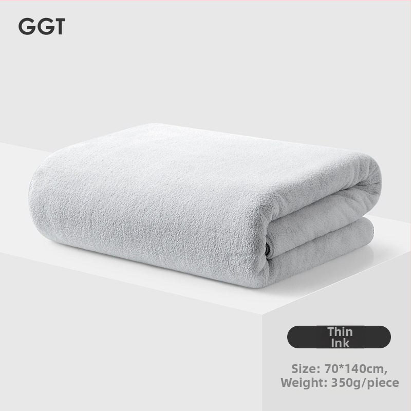 GGT Snow Velvet kupaći ručnik, deblji, bez vlakana, visoka upijanja i brzog sušenja, za kućnu upotrebu | Marka GGT; Materijal Snow Velvet; Težina >500 g; Pređa 32; Proizvodni proces: Drugo