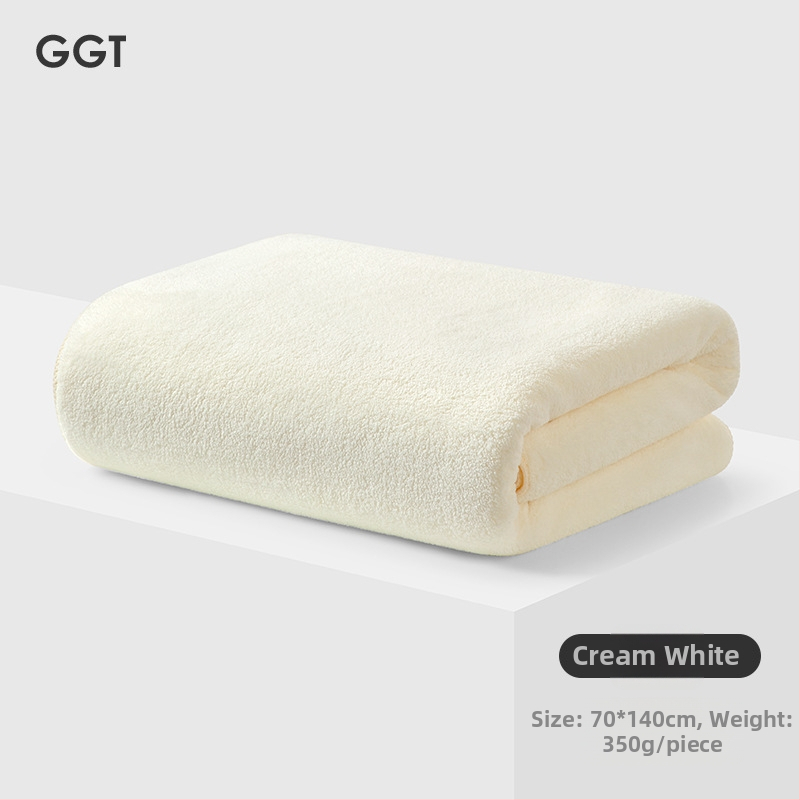GGT Snow Velvet kupaći ručnik, deblji, bez vlakana, visoka upijanja i brzog sušenja, za kućnu upotrebu | Marka GGT; Materijal Snow Velvet; Težina >500 g; Pređa 32; Proizvodni proces: Drugo