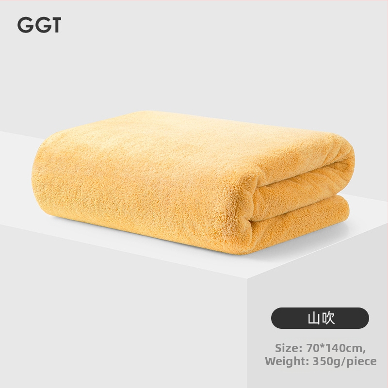 GGT Snow Velvet kupaći ručnik, deblji, bez vlakana, visoka upijanja i brzog sušenja, za kućnu upotrebu | Marka GGT; Materijal Snow Velvet; Težina >500 g; Pređa 32; Proizvodni proces: Drugo