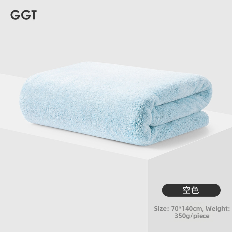 GGT Snow Velvet kupaći ručnik, deblji, bez vlakana, visoka upijanja i brzog sušenja, za kućnu upotrebu | Marka GGT; Materijal Snow Velvet; Težina >500 g; Pređa 32; Proizvodni proces: Drugo