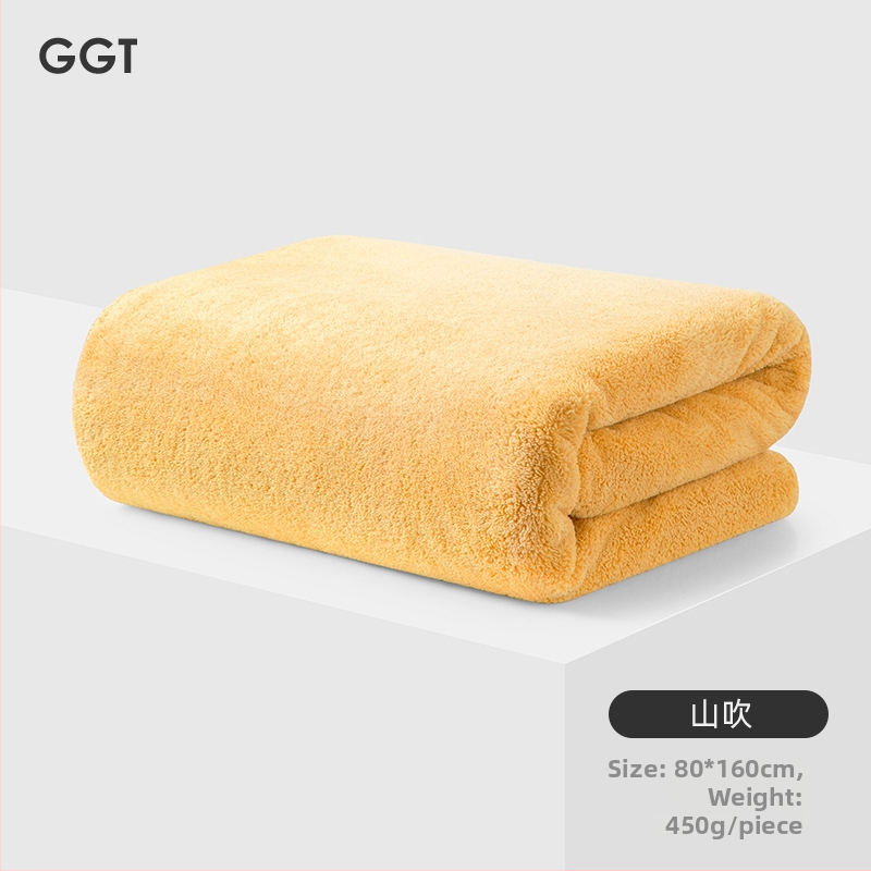 GGT Snow Velvet kupaći ručnik, deblji, bez vlakana, visoka upijanja i brzog sušenja, za kućnu upotrebu | Marka GGT; Materijal Snow Velvet; Težina >500 g; Pređa 32; Proizvodni proces: Drugo