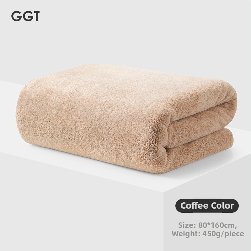 GGT Snow Velvet kupaći ručnik, deblji, bez vlakana, visoka upijanja i brzog sušenja, za kućnu upotrebu | Marka GGT; Materijal Snow Velvet; Težina >500 g; Pređa 32; Proizvodni proces: Drugo