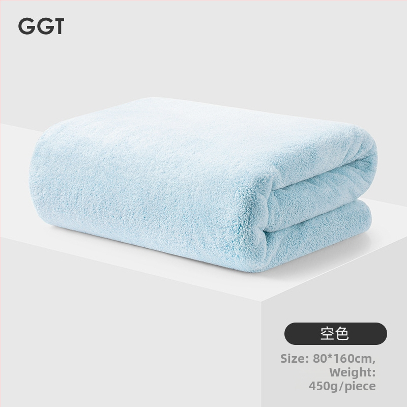 GGT Snow Velvet kupaći ručnik, deblji, bez vlakana, visoka upijanja i brzog sušenja, za kućnu upotrebu | Marka GGT; Materijal Snow Velvet; Težina >500 g; Pređa 32; Proizvodni proces: Drugo