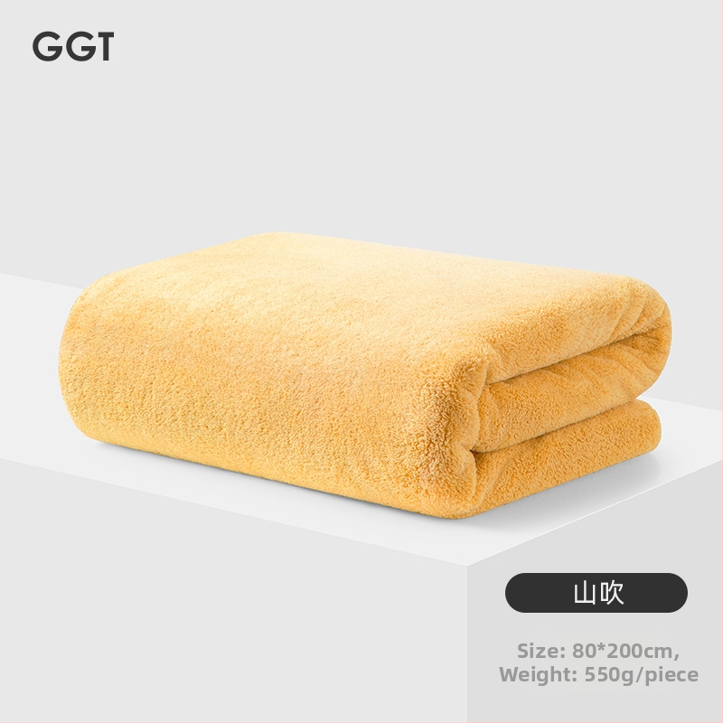 GGT Snow Velvet kupaći ručnik, deblji, bez vlakana, visoka upijanja i brzog sušenja, za kućnu upotrebu | Marka GGT; Materijal Snow Velvet; Težina >500 g; Pređa 32; Proizvodni proces: Drugo