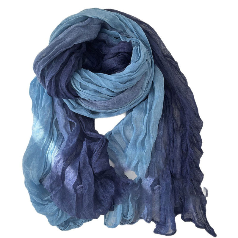 Шал – crepe тъкан, запазва топлината, пролетно-есенен сезон, произход Jinhua, 2025 пролет