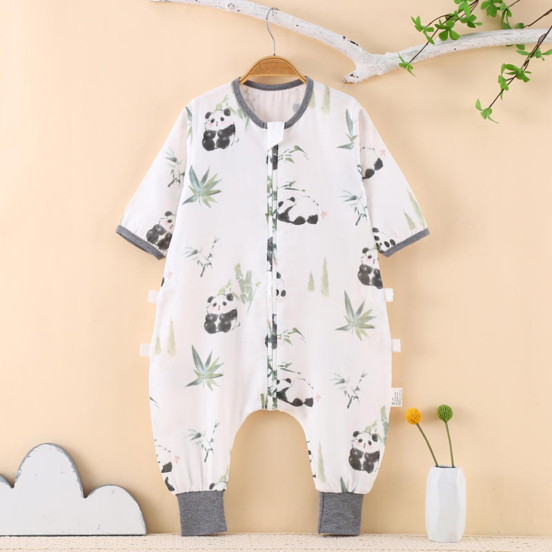 Vaikų miego maišelis iš bambuko pluošto; lengvas vasaros modelis; trilypė konstrukcija (audinys, pamušalas, užpildas) iš bambuko pluošto; nailoninis užtrauktukas; drėgmės valdymas; tinkamas kūdikiams ir vaikams (0–6 m.)