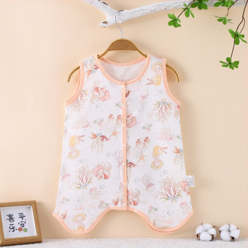 Vaikų miego maišelis iš bambuko pluošto; lengvas vasaros modelis; trilypė konstrukcija (audinys, pamušalas, užpildas) iš bambuko pluošto; nailoninis užtrauktukas; drėgmės valdymas; tinkamas kūdikiams ir vaikams (0–6 m.)