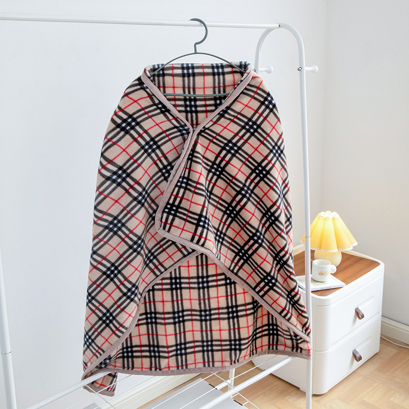 Milk Velvet pleed, polüesterkiud, 300–500 g, geomeetriline muster, kõikide aastaaegade jaoks