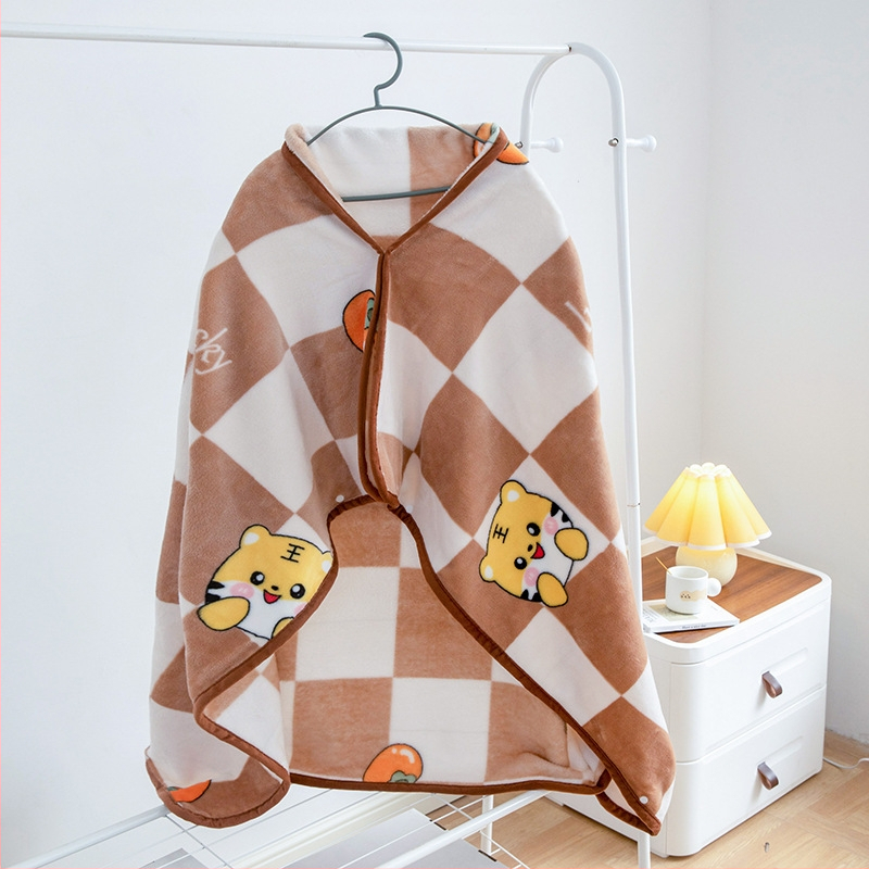 Milk Velvet pleed, polüesterkiud, 300–500 g, geomeetriline muster, kõikide aastaaegade jaoks