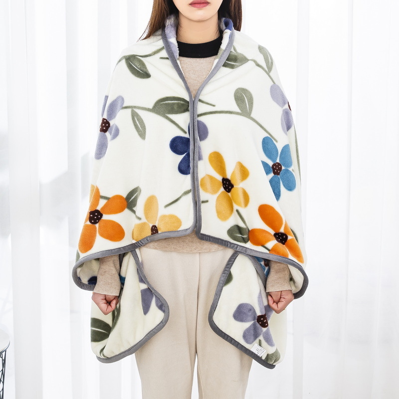 Milk Velvet pleed, polüesterkiud, 300–500 g, geomeetriline muster, kõikide aastaaegade jaoks