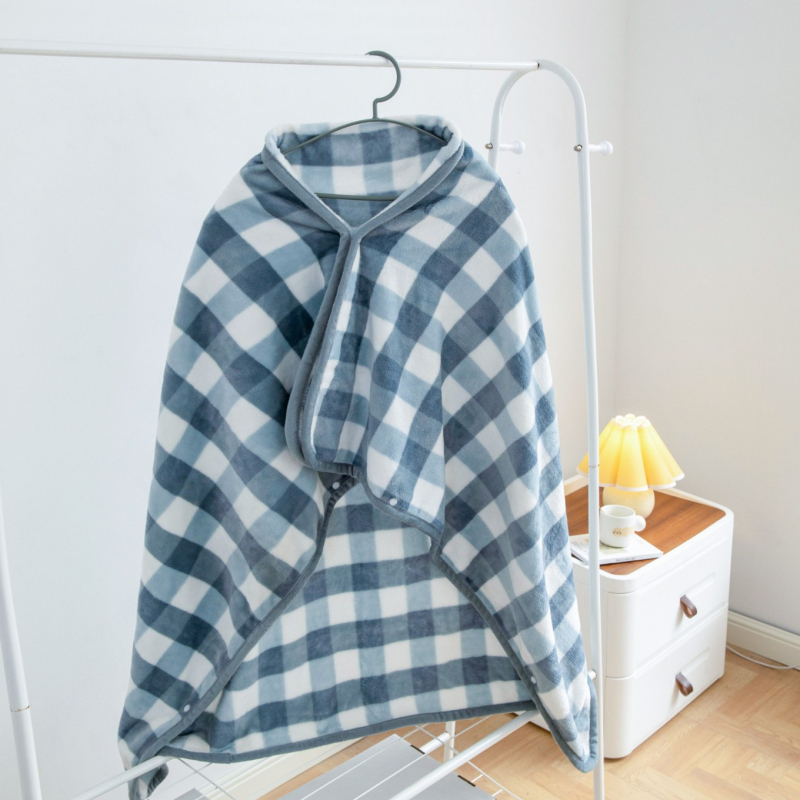 Milk Velvet pleed, polüesterkiud, 300–500 g, geomeetriline muster, kõikide aastaaegade jaoks