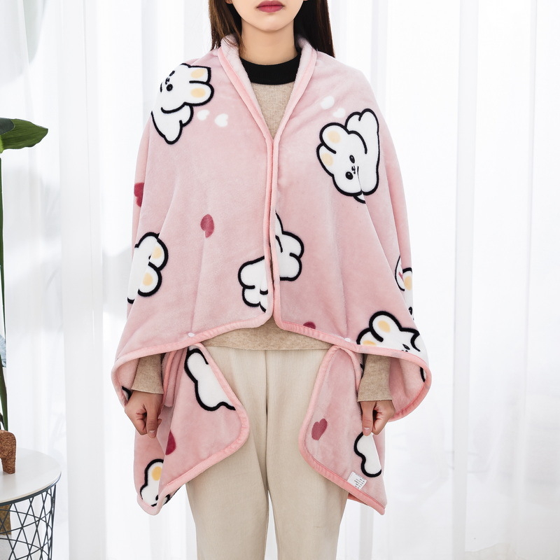 Milk Velvet pleed, polüesterkiud, 300–500 g, geomeetriline muster, kõikide aastaaegade jaoks