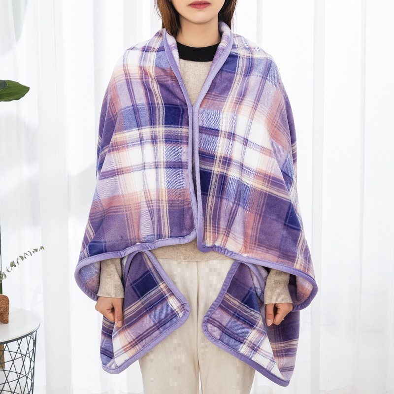 Milk Velvet pleed, polüesterkiud, 300–500 g, geomeetriline muster, kõikide aastaaegade jaoks