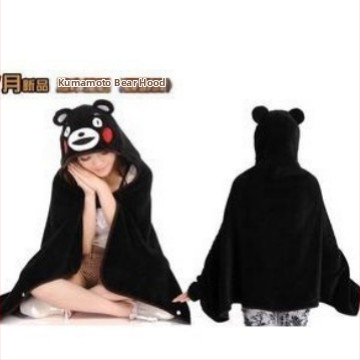 May Velvet Kapuutsiga Coral Fleece tekk Cartoon Panda kujundusega, 300 g, kevad ja sügis