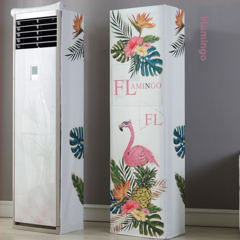 Skapja tipa gaisa kondicioniera pārklājs ar elastīgu audumu, dubultais rāvējslēdzējs, kvadrātveida vertikālais dizains, The Royal Princess