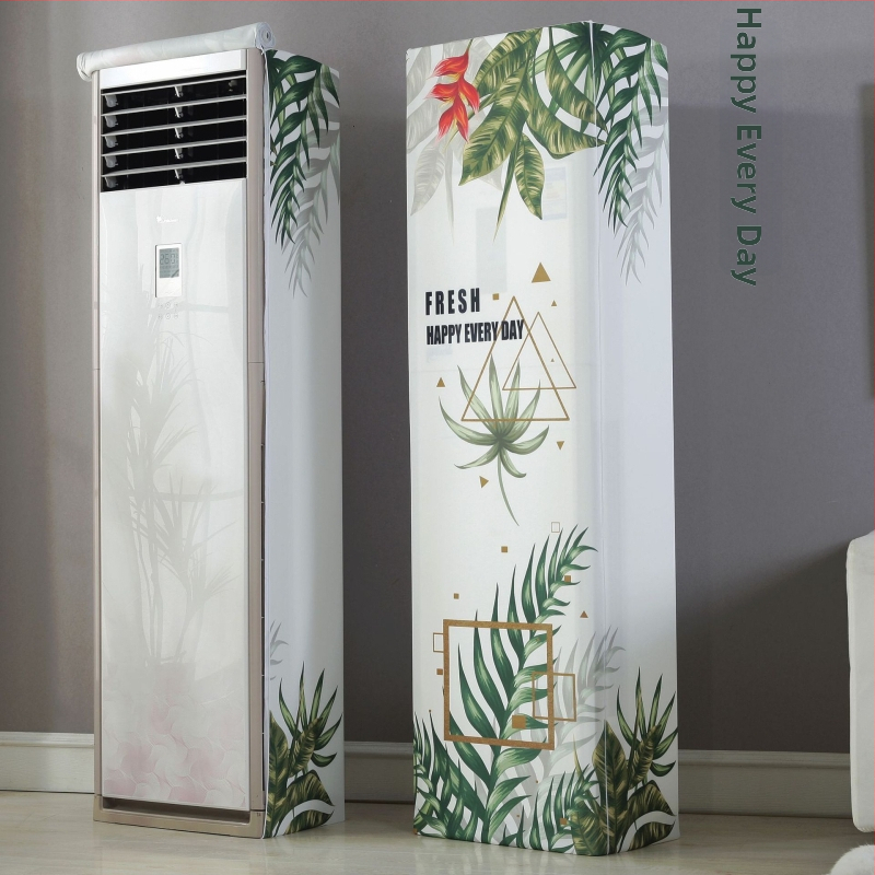 Skapja tipa gaisa kondicioniera pārklājs ar elastīgu audumu, dubultais rāvējslēdzējs, kvadrātveida vertikālais dizains, The Royal Princess