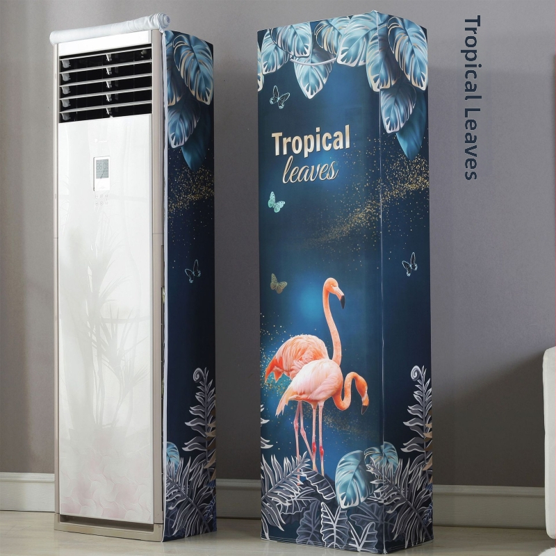 Skapja tipa gaisa kondicioniera pārklājs ar elastīgu audumu, dubultais rāvējslēdzējs, kvadrātveida vertikālais dizains, The Royal Princess