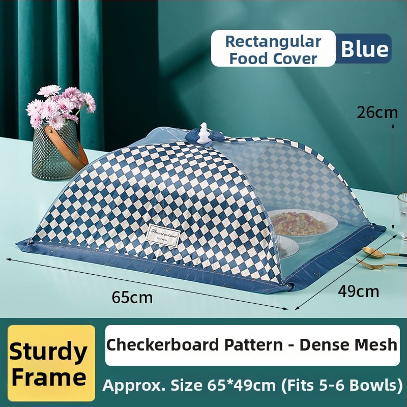 Wenwan hingav toidukate, kokkupandav söögilaua kate, võrgust disain, tolmu ja putukate vastane kaitse koduseks kasutuseks