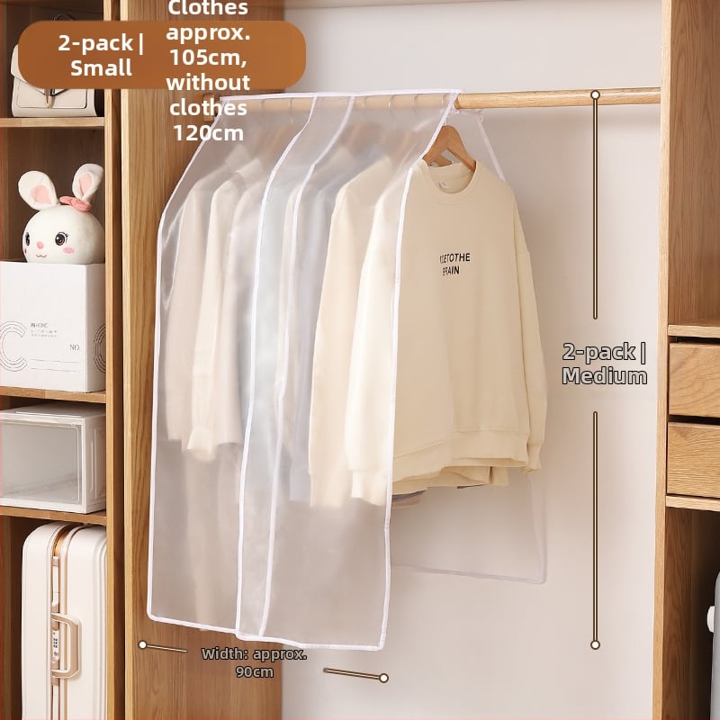 Feida гардеробен калъф за прах - прозрачен калъф за дрехи за закачане, общо предназначение, материал: коприна с флорални мотиви