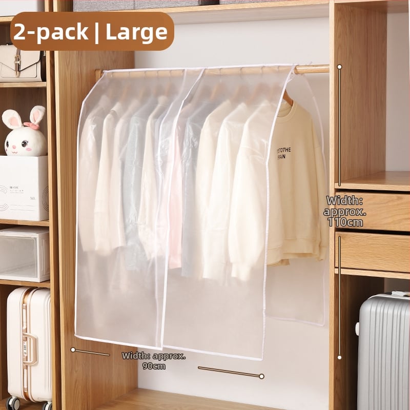 Feida гардеробен калъф за прах - прозрачен калъф за дрехи за закачане, общо предназначение, материал: коприна с флорални мотиви