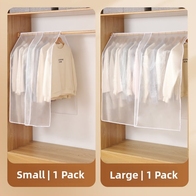 Feida гардеробен калъф за прах - прозрачен калъф за дрехи за закачане, общо предназначение, материал: коприна с флорални мотиви