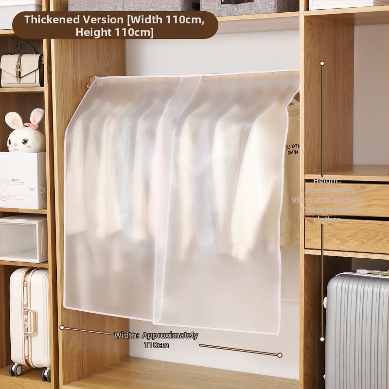 Feida гардеробен калъф за прах - прозрачен калъф за дрехи за закачане, общо предназначение, материал: коприна с флорални мотиви