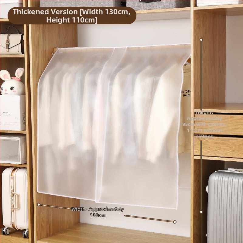 Feida гардеробен калъф за прах - прозрачен калъф за дрехи за закачане, общо предназначение, материал: коприна с флорални мотиви