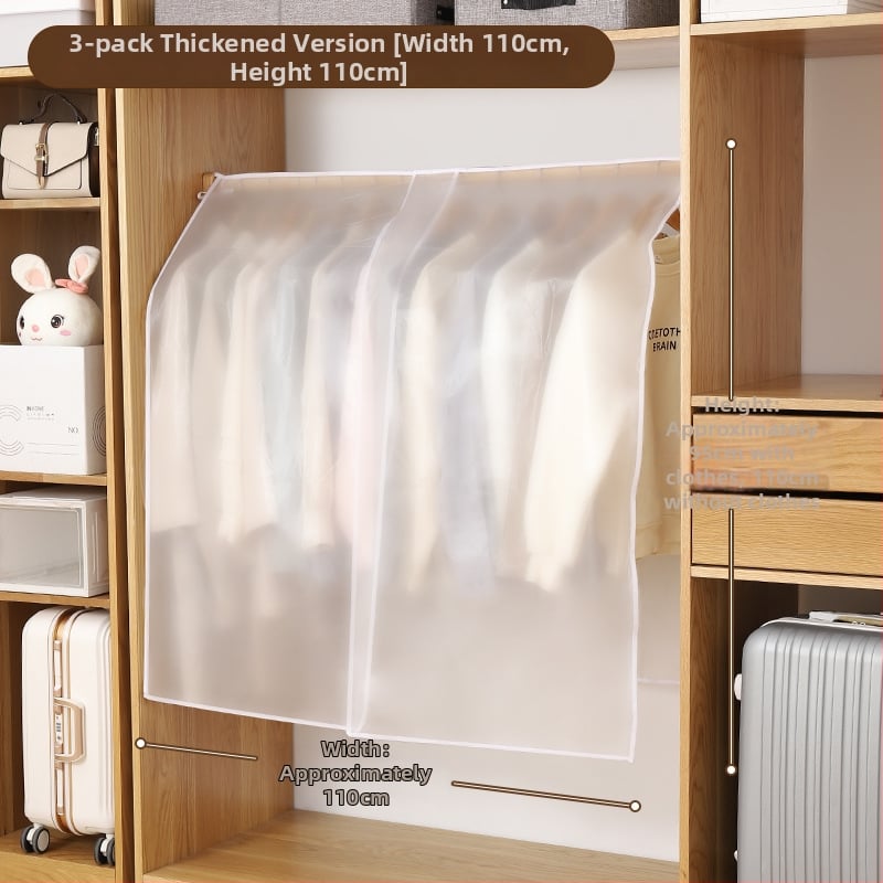 Feida гардеробен калъф за прах - прозрачен калъф за дрехи за закачане, общо предназначение, материал: коприна с флорални мотиви