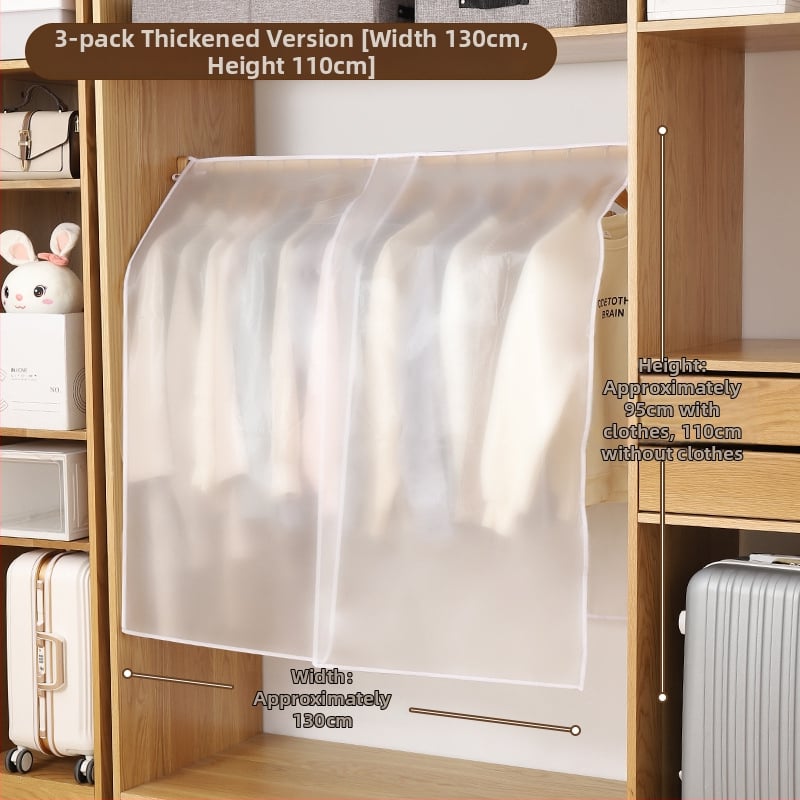 Feida гардеробен калъф за прах - прозрачен калъф за дрехи за закачане, общо предназначение, материал: коприна с флорални мотиви