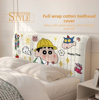 Vianza poliestera pildīta naktsgaldiņa gultas sānu pārsegs ar stingru muguras atbalstu, noņemams un mazgājams