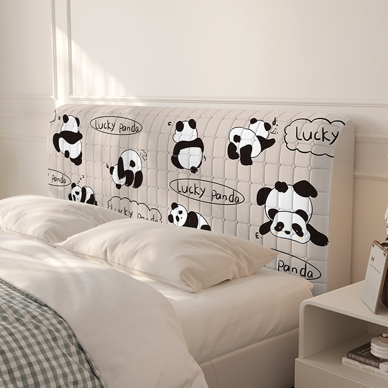 Vianza poliestera pildīta naktsgaldiņa gultas sānu pārsegs ar stingru muguras atbalstu, noņemams un mazgājams