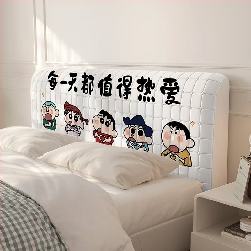 Vianza poliestera pildīta naktsgaldiņa gultas sānu pārsegs ar stingru muguras atbalstu, noņemams un mazgājams