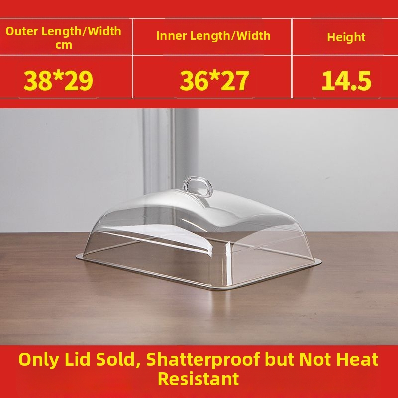 Pārtikas pārsegs tirdzniecības vietām, putekļu aizsardzība, itāļu stils, Oxford audums, Defasilk/Tiff zīmols